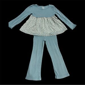 Carter's Teal and Cream Kids Pant set
